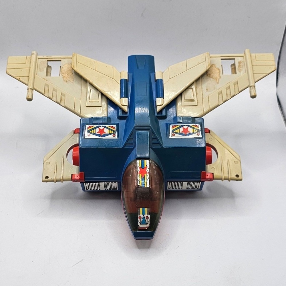 Vintage Bandai 1984 Machine Robo Battle Armor 5 Jet Fighter Japan Import Toy